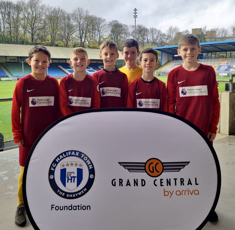Grand Central scores again with FC Halifax Town Foundation Grand Central Rail